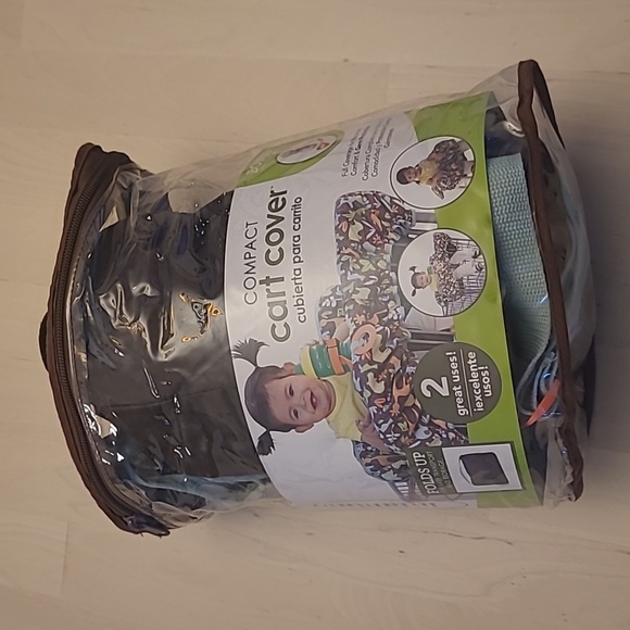 NEW IN PACKAGE Infantino High Chair/Shopping Cart Germ Cover with Zoo Animals - Picture 14 of 16